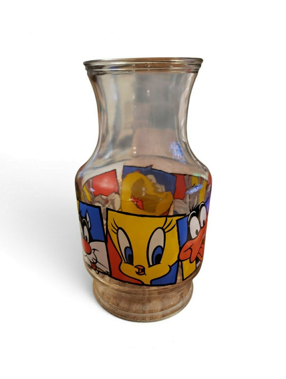 1994 Looney Tunes Anchor Hocking Warner Bros Juice Carafe Vintage